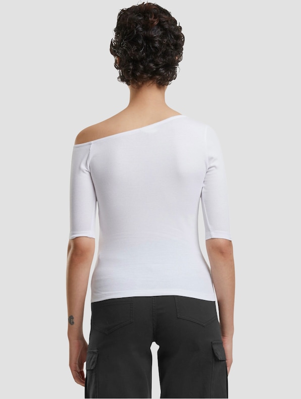 Ladies Organic Asymmetric Rib-1