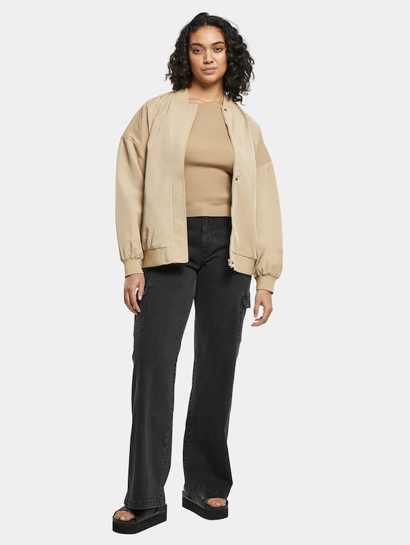 Ladies Recycled Oversized Light -3