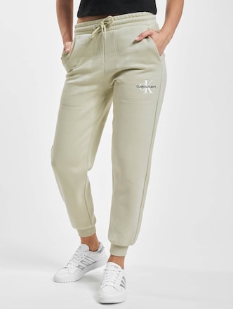 Calvin Klein Monogram Cuffed Sweat Pants Terracotta Tile