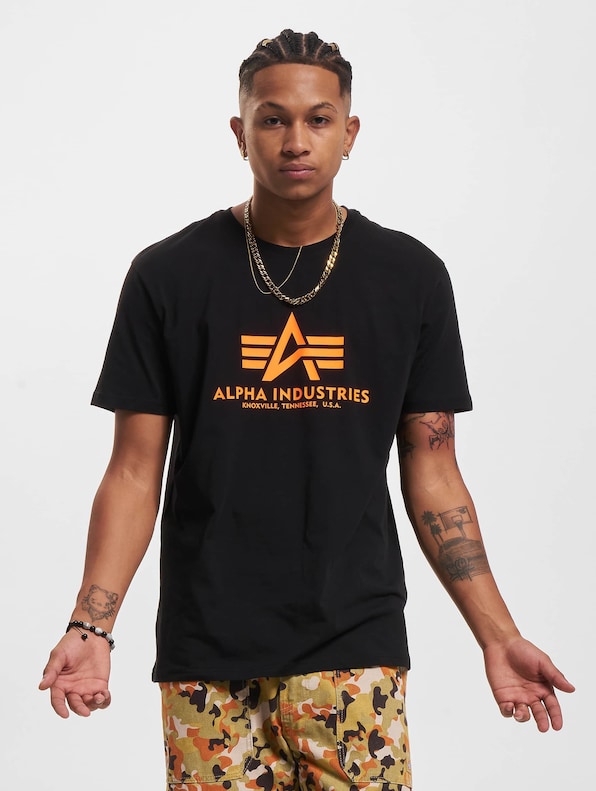 Alpha Industries Neon Print T-Shirt-0