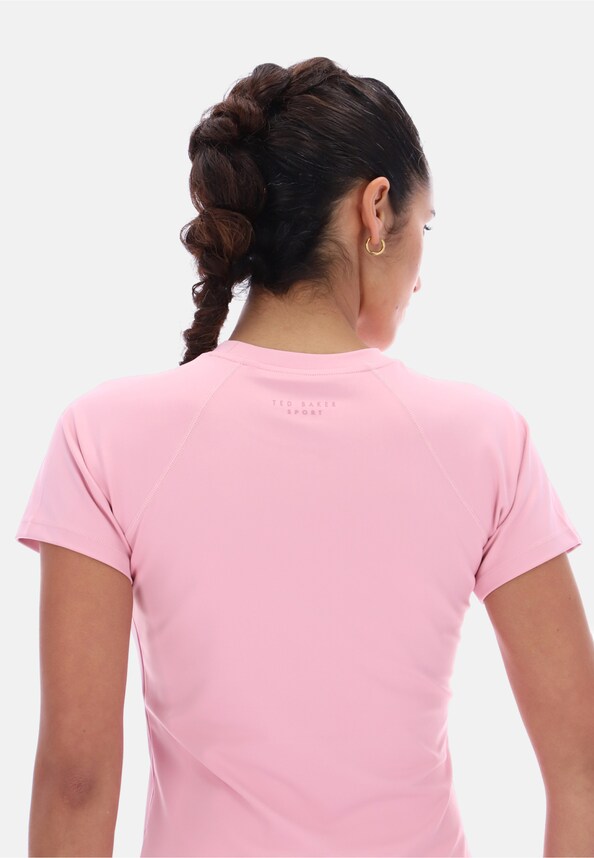 STUDIO BODY CONTOUR CAP SLEEVE T_SHIRT-5