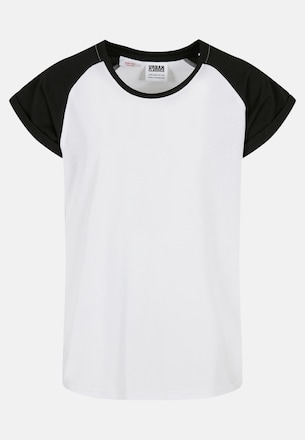 Urban Classics Girls Contrast Raglan Tee 2-Pack