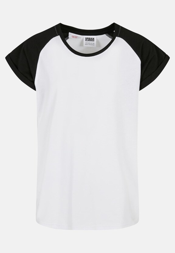 Urban Classics Girls Contrast Raglan Tee 2-Pack-0