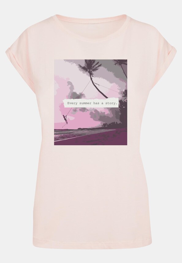 Ladies Summer - Every summer has a story T-Shirt-4