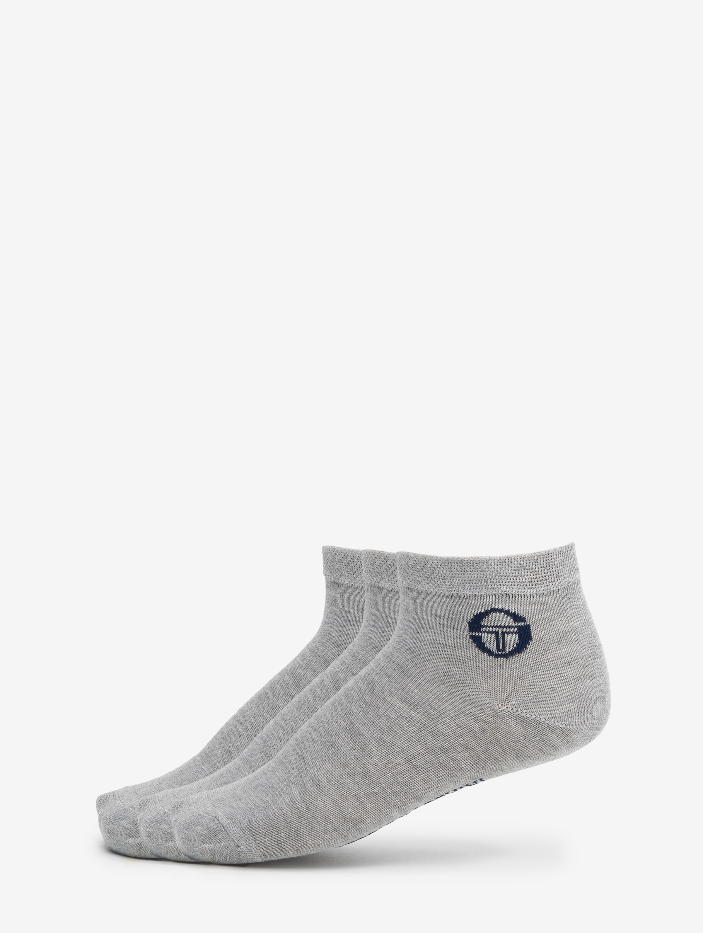 Sergio Tacchini Training Anklet Socken Vrouwen op kleur grijs, Maat 3538