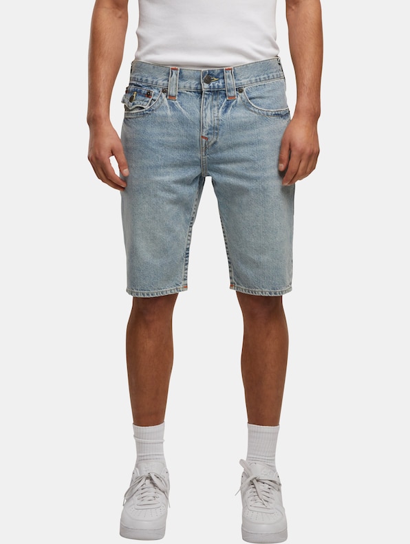 True Religion RICKY SN FLAP LIGHT SHORT FRAY HEM-4