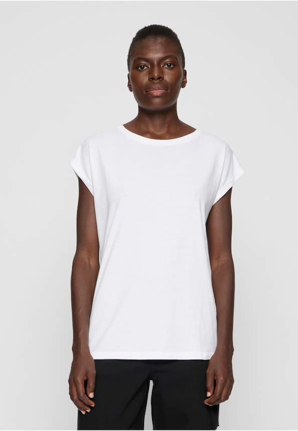 Pre-Pack Ladies Extended Shoulder Tee 2-Pack-0