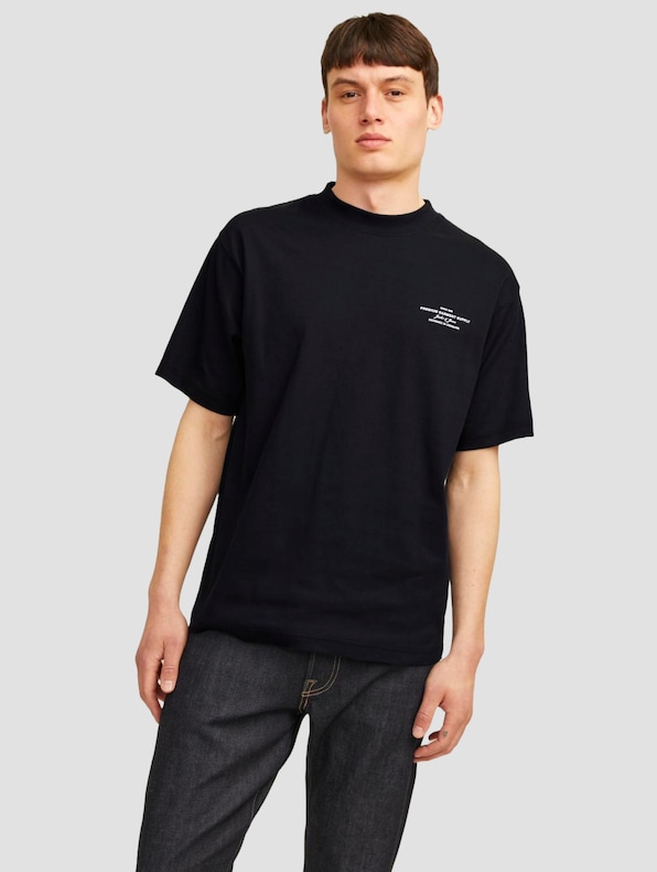 Jack & Jones Chad Branding Crew Neck T-Shirts-2