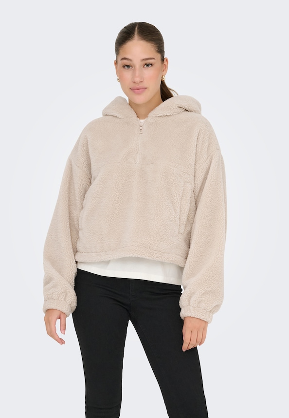 ONLSIENA TEDDY ANORAK LIFE CC OTW-0