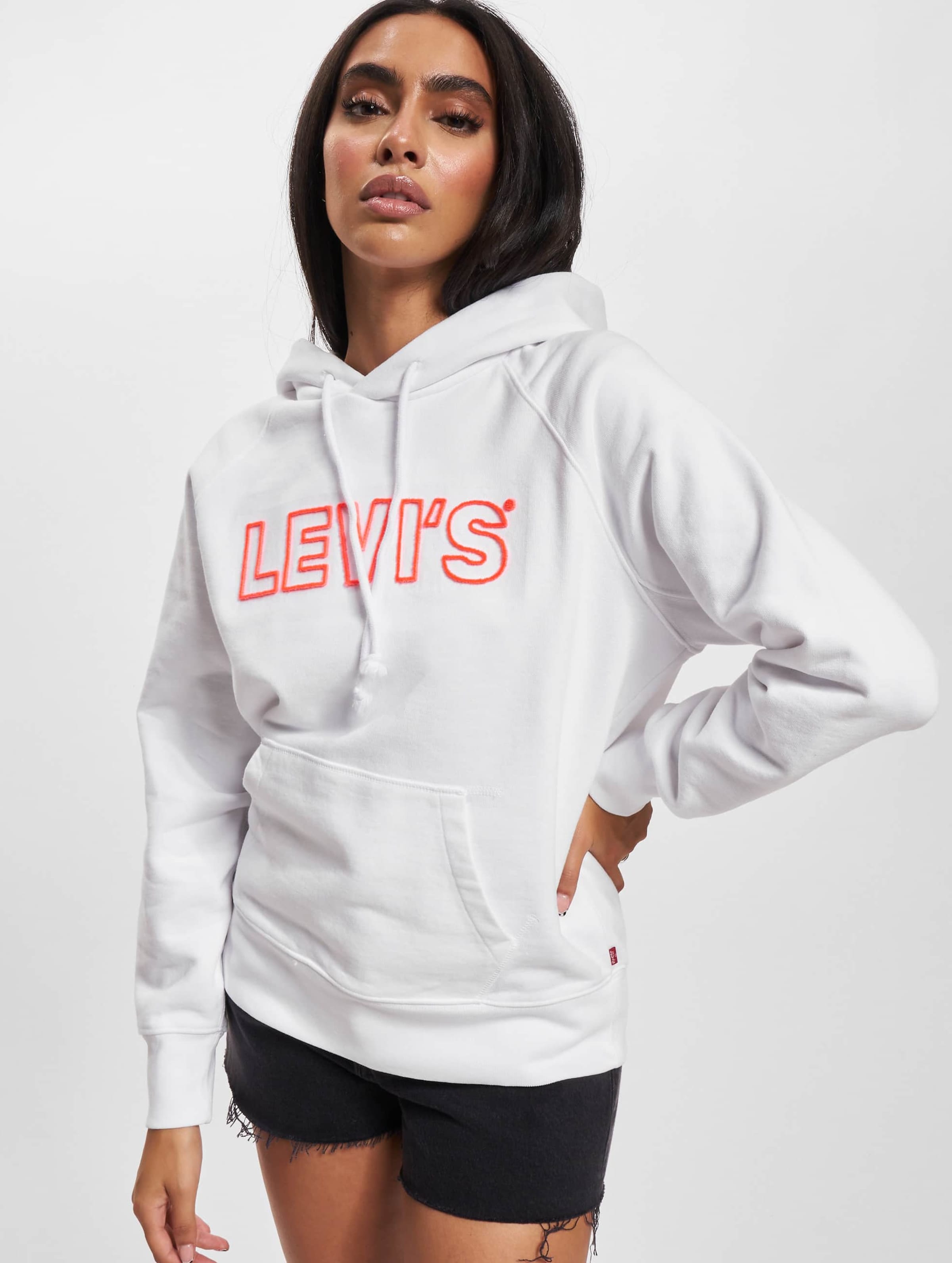 Levi's graphic deals sports hoodie grey