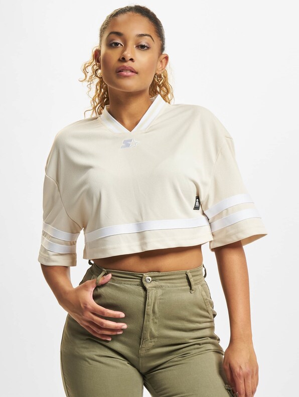 Ladies Cropped Mesh Jersey-2