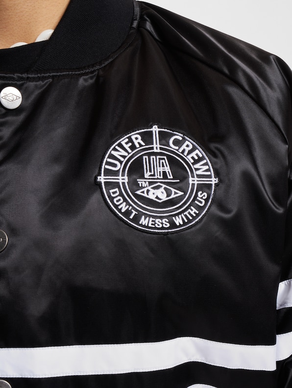 UNFAIR ATHLETICS DMWU Satin College Jacket-3