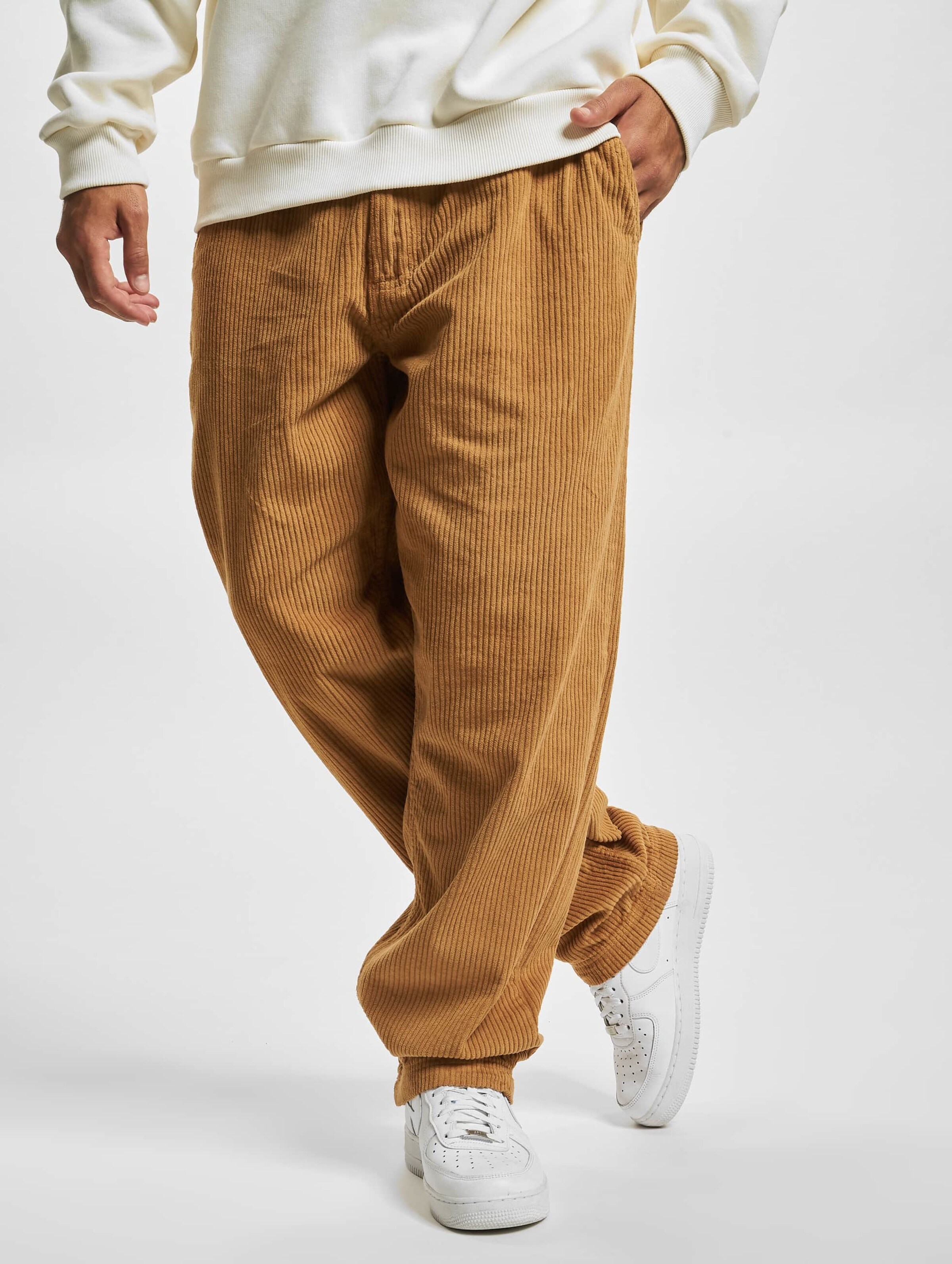 Redefined Rebel RRMalik Corduroy Pants Mannen op kleur bruin, Maat L