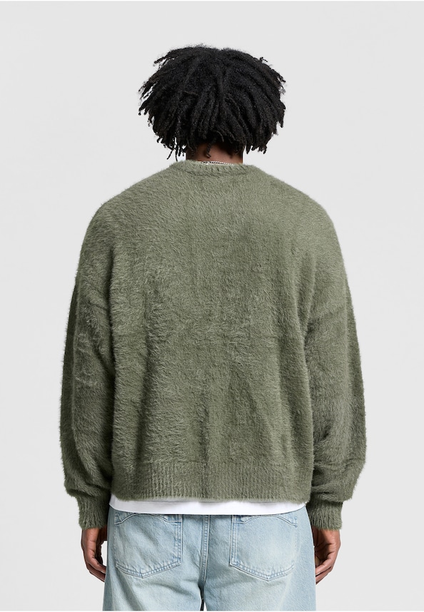 Essential Furry Knit Sweater-1