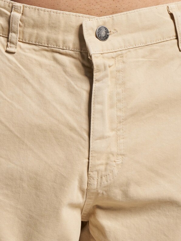 Dropsize Loose Fit Cargo Pants Cream-3