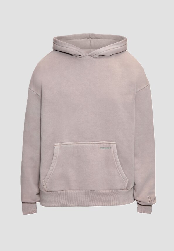SUPER HEAVY BLANK HOODIE-4