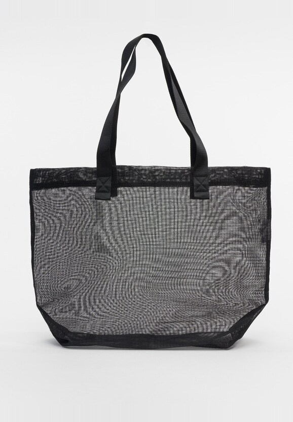 All Star Patch Print Mesh Tote-3