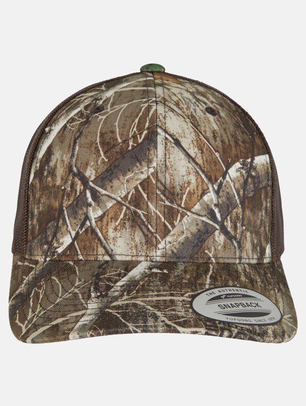 YP Classcis RealTree Camo Retro Trucker Cap-0