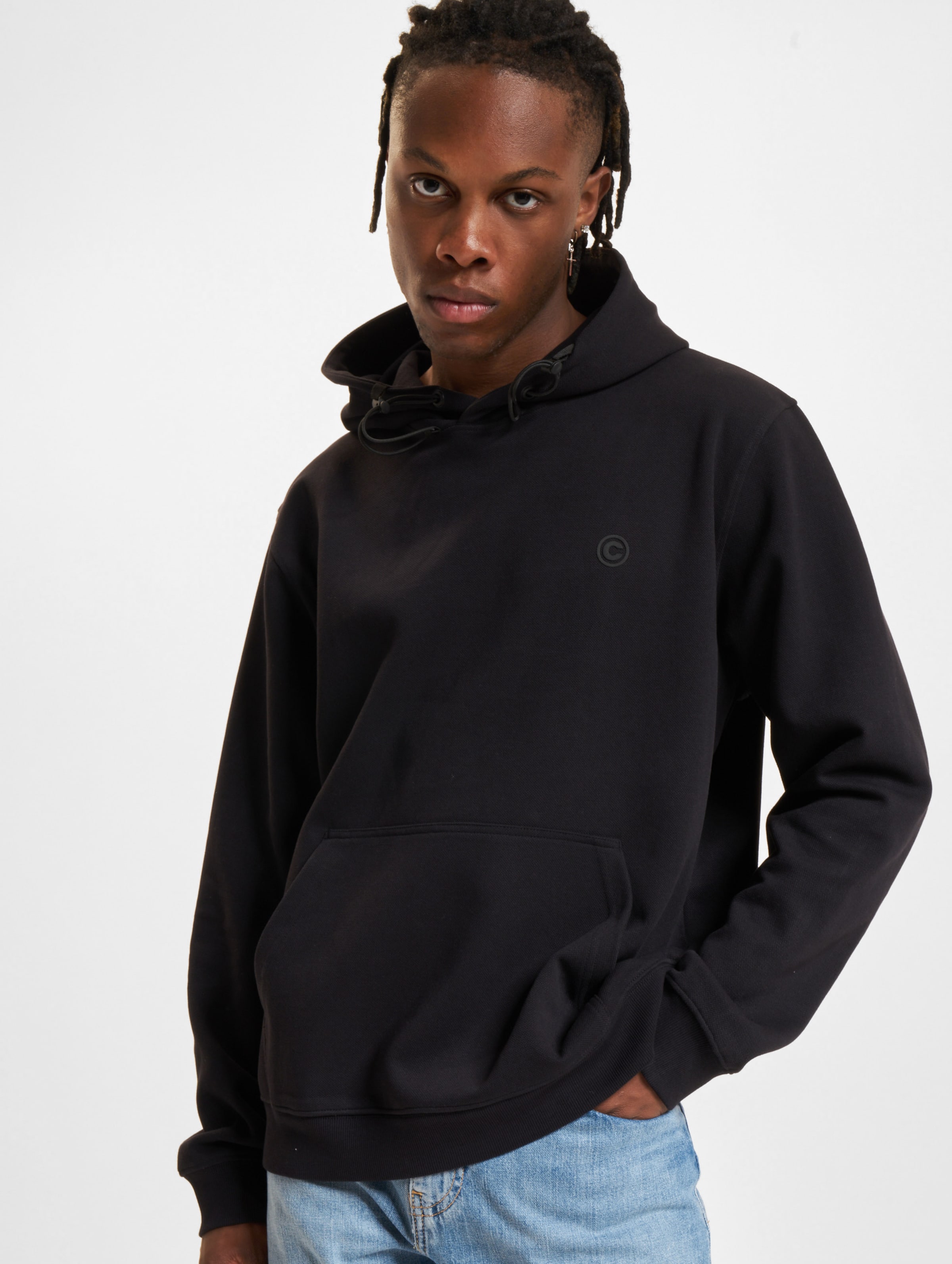 Jack & Jones Outdoor Sweat Hoodies op kleur zwart, Maat XL