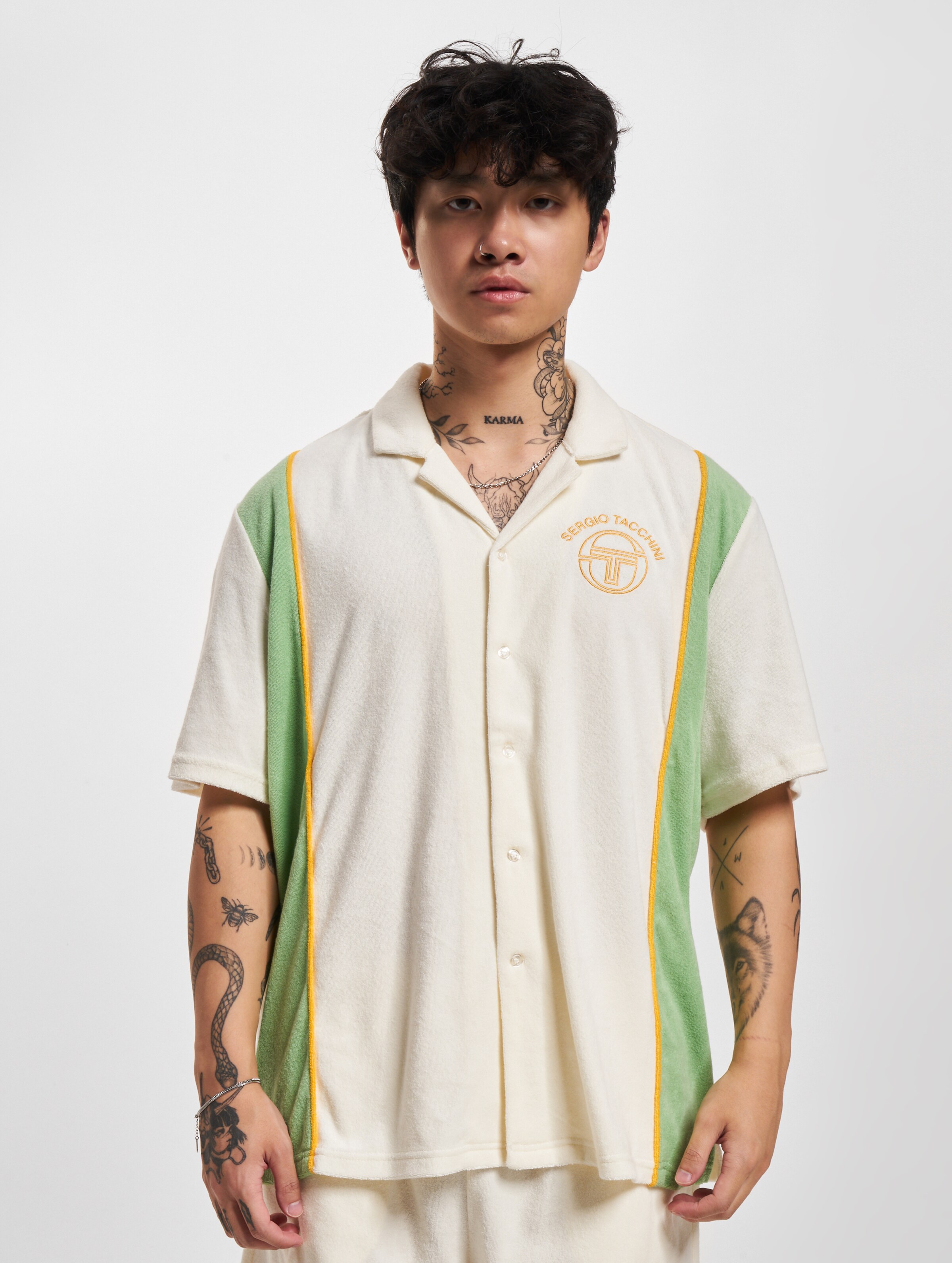 sergio tacchini button up