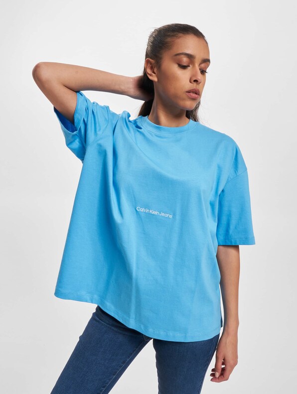 Calvin Klein Jeans Calvin Klein Jeans Institutional Boyfriend T-Shirt |  DEFSHOP | 23053