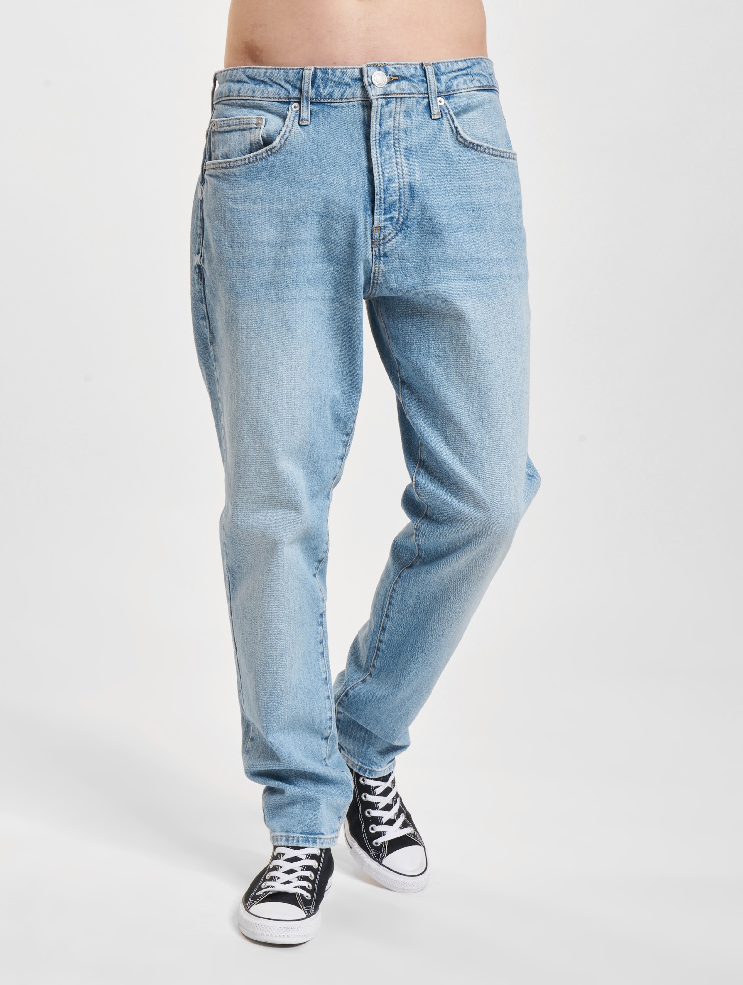 Only & Sons Yoke LB 9684 Dot Tapered Fit Jeans Mannen op kleur blauw, Maat 3632