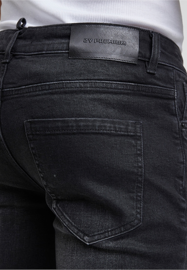 LEONARDO RIPPED SLIM FIT JEANS-6