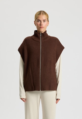 Wool Zip Vest Oslo