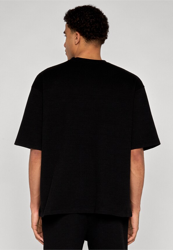 Thermal Waffle Tee-1