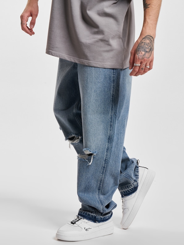 OG Distressed Five Pocket Denim-0