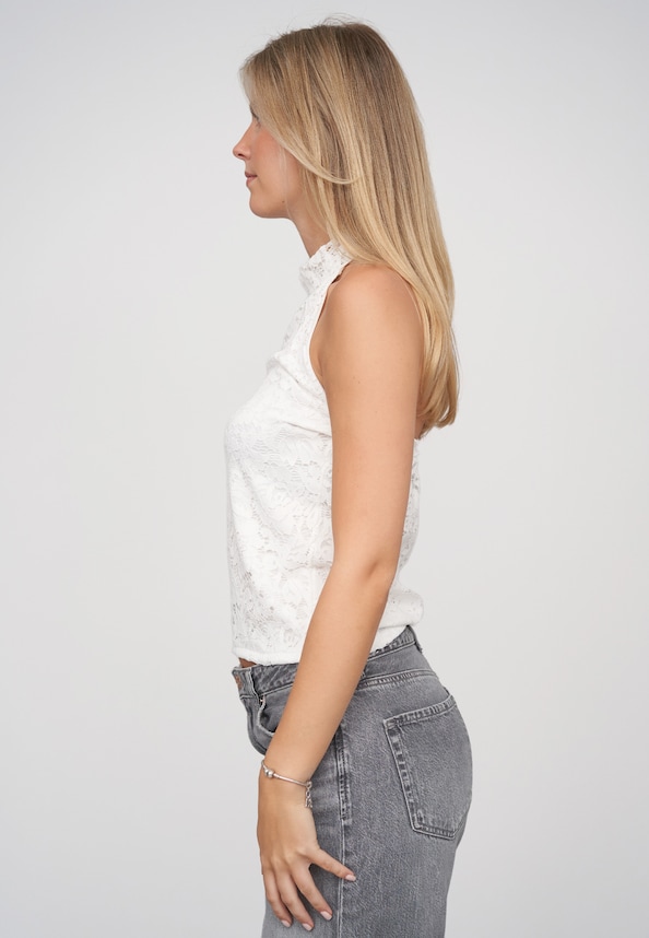 Lace Choker Top-2