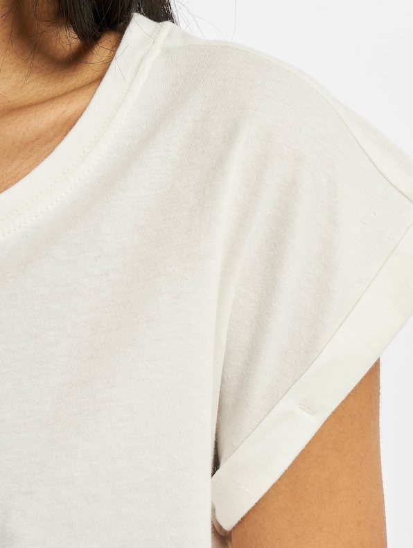 Build Your Brand Ladies Extended Shoulder T-Shirt Ready For-3
