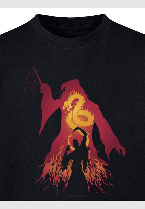 Kids Harry Potter - Dumbledore Silhouette Basic T-Shirt-2