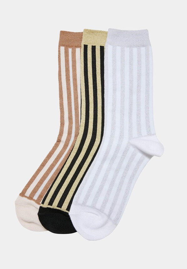 Metallic Effect Stripe 3-Pack-3