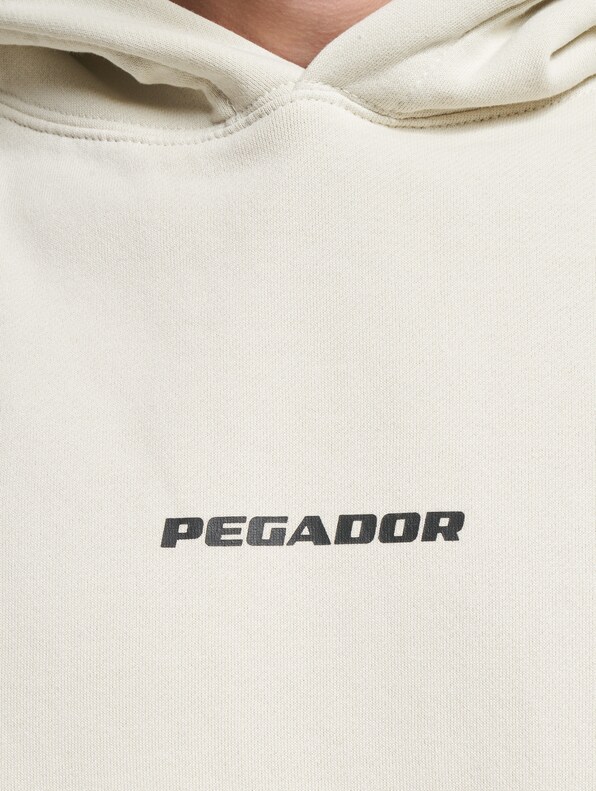 PEGADOR Colne Logo Oversized Hoodies-3