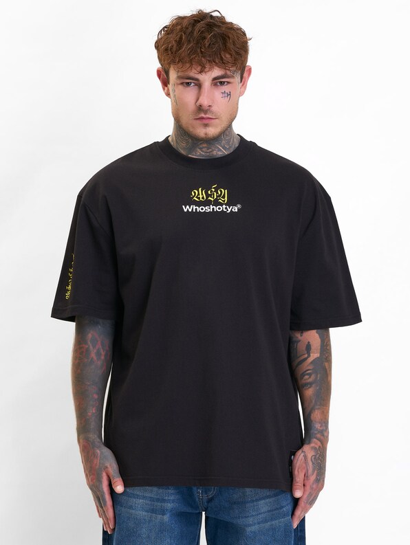 Who Shot Ya? Fly Oversized T-Shirt-1