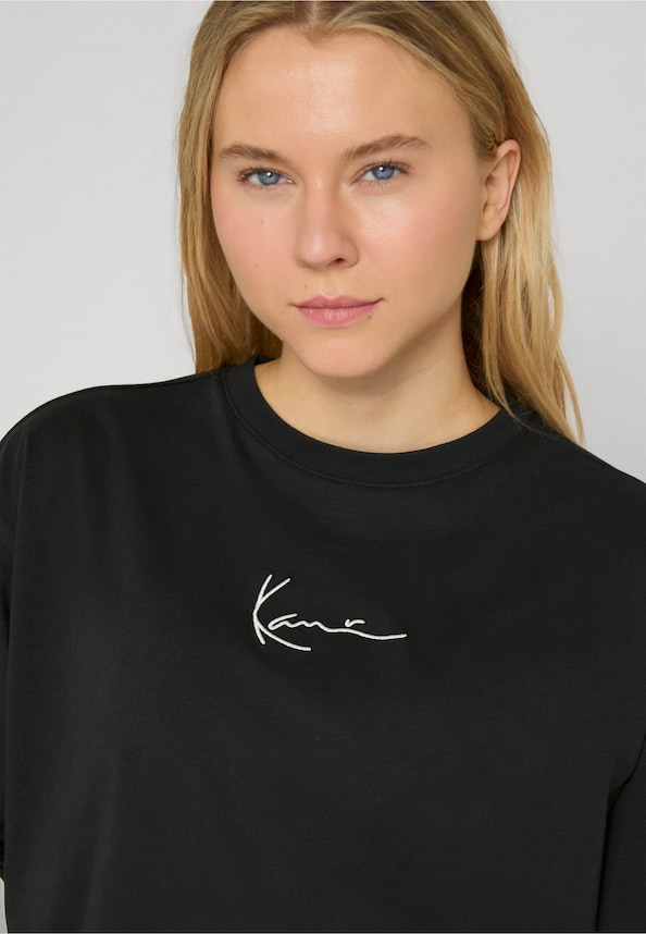 Signature Stencil Peached Oversized-4
