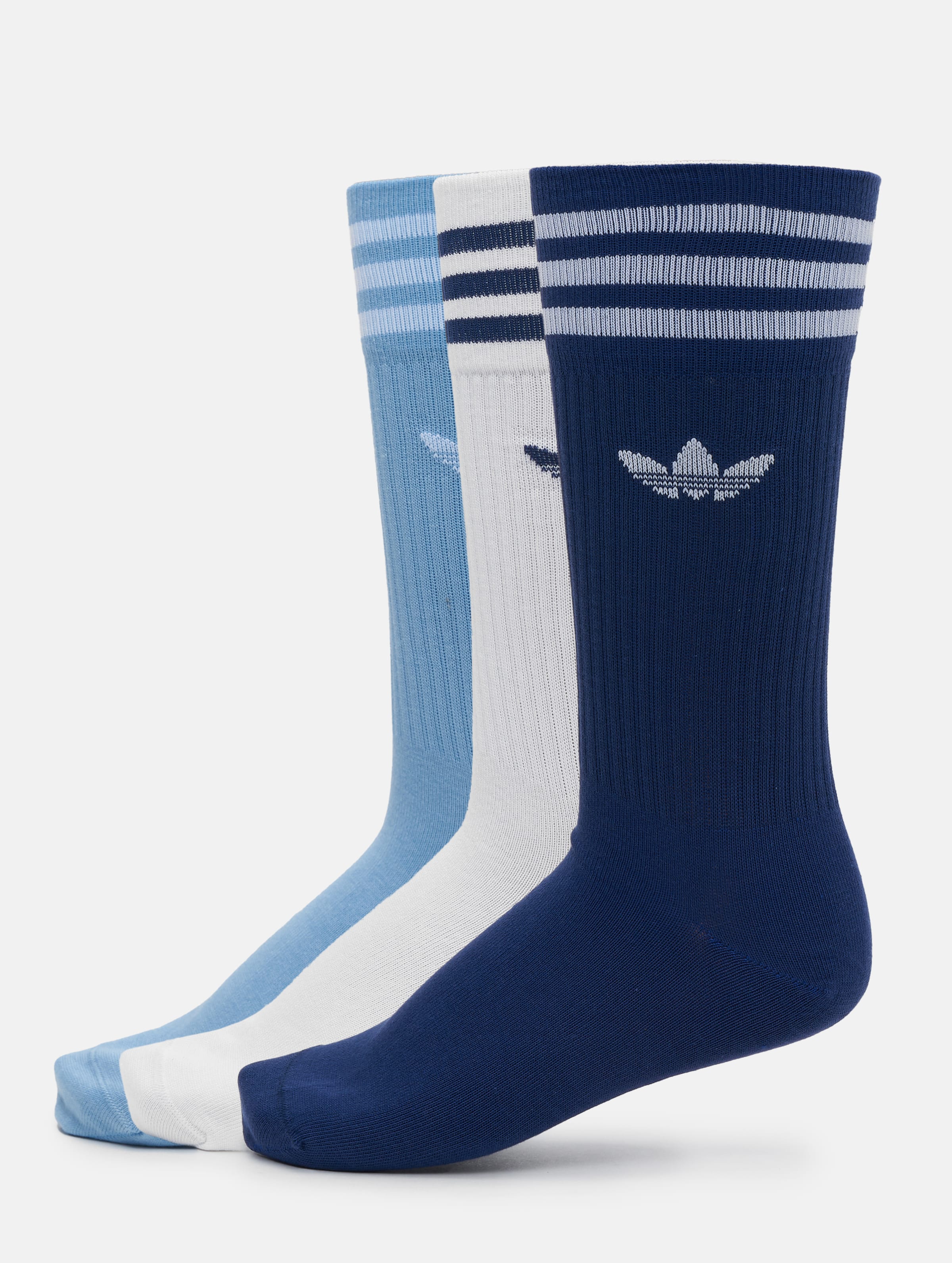 adidas Originals Solid Crew Socken Frauen,Männer,Unisex op kleur wit, Maat 43-46_1