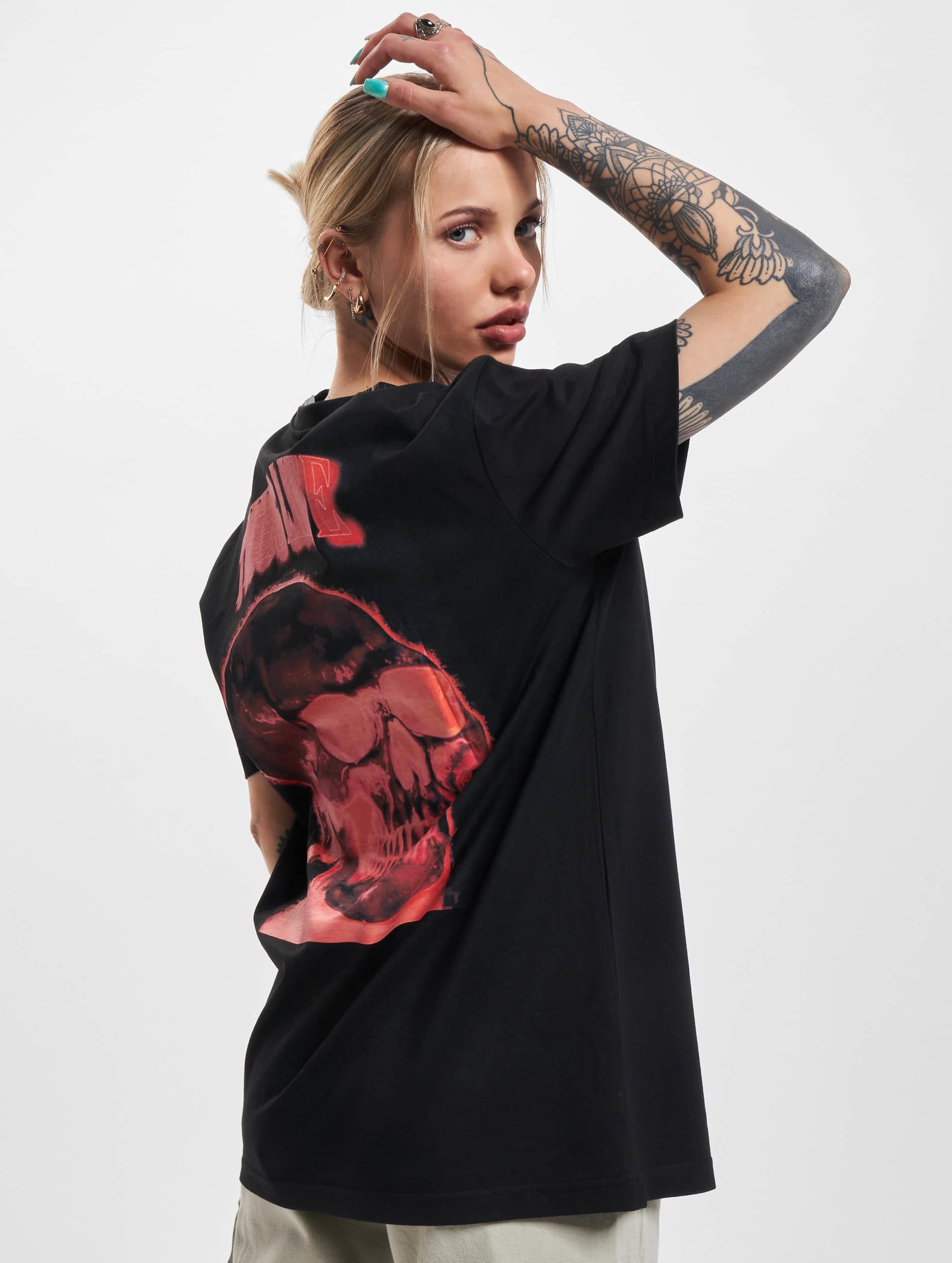 Bershka metallica t discount shirt