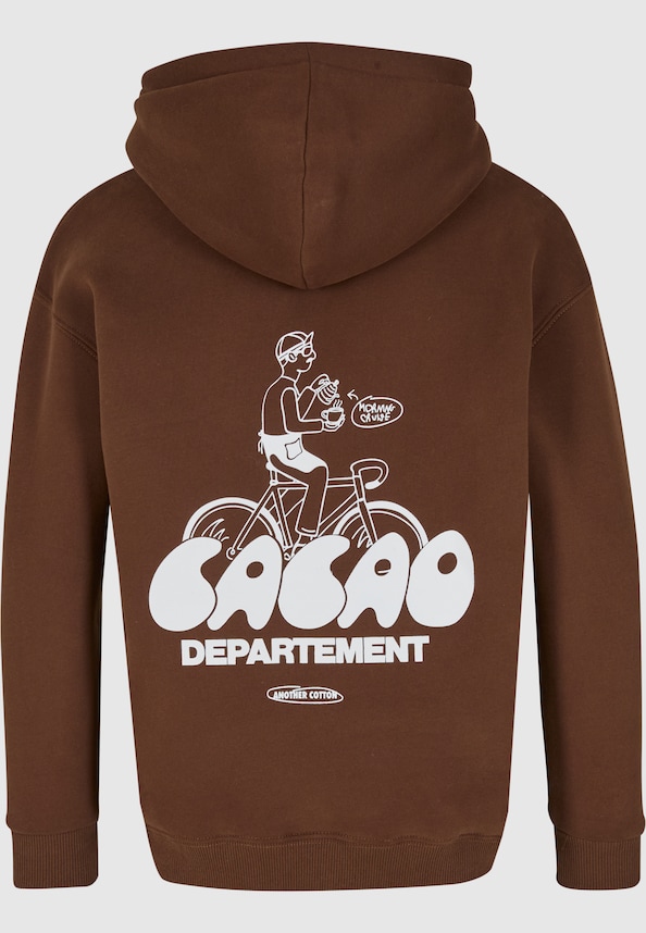 Cacao Department Oversized Hoodie-1