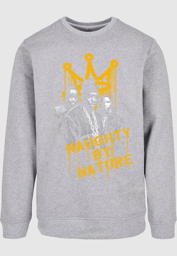 Naughty by Nature - Drip Crown Crewneck-2