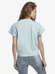 Ladies Short Pigment Dye Cut On Sleeve -1