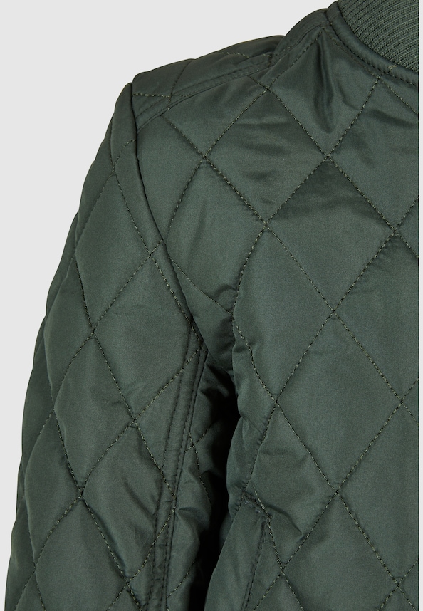 Boys Diamond Quilt Nylon Jacket-3