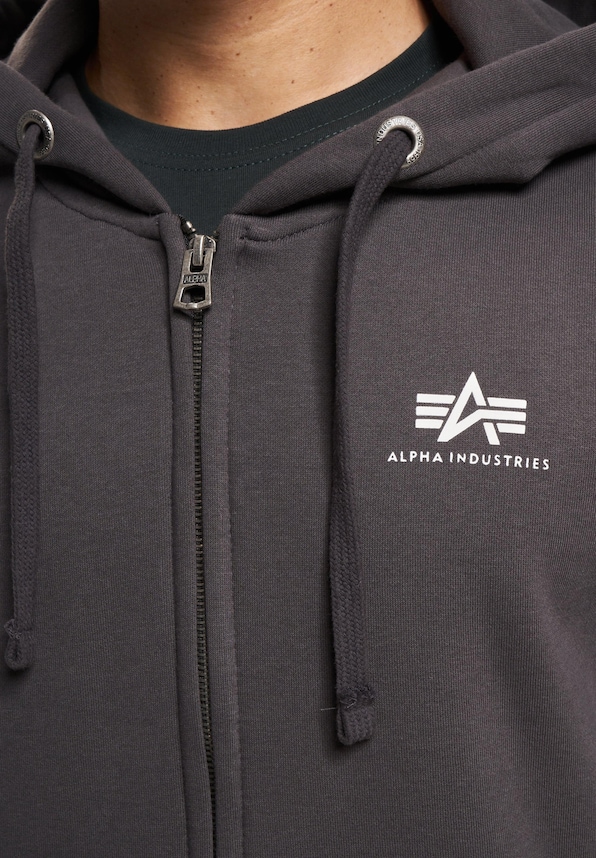 Alpha Industries Basic Zip Hoodies-3