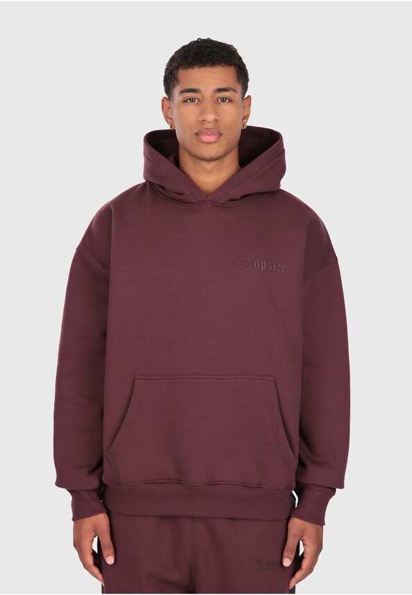 HEAVY OVERSIZE HD LOGO HOODIE-0