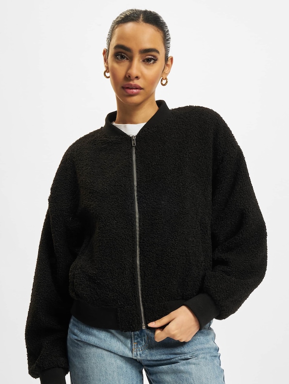 Ladies Oversized Sherpa-2