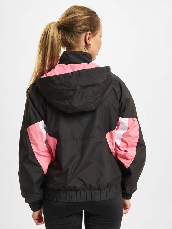 Ladies Colorblock Halfzip-1