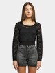 Ladies Cropped Lace -2