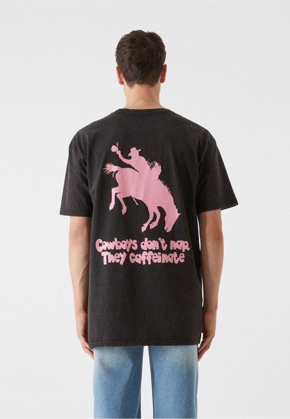 Lost Youth Acid Tee - Western Coffee-1