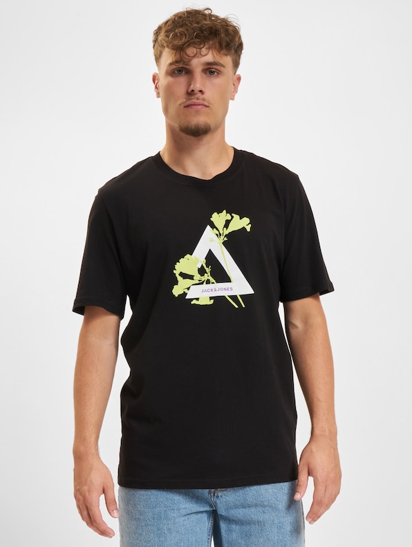 Floral Triangle Crew Neck-2